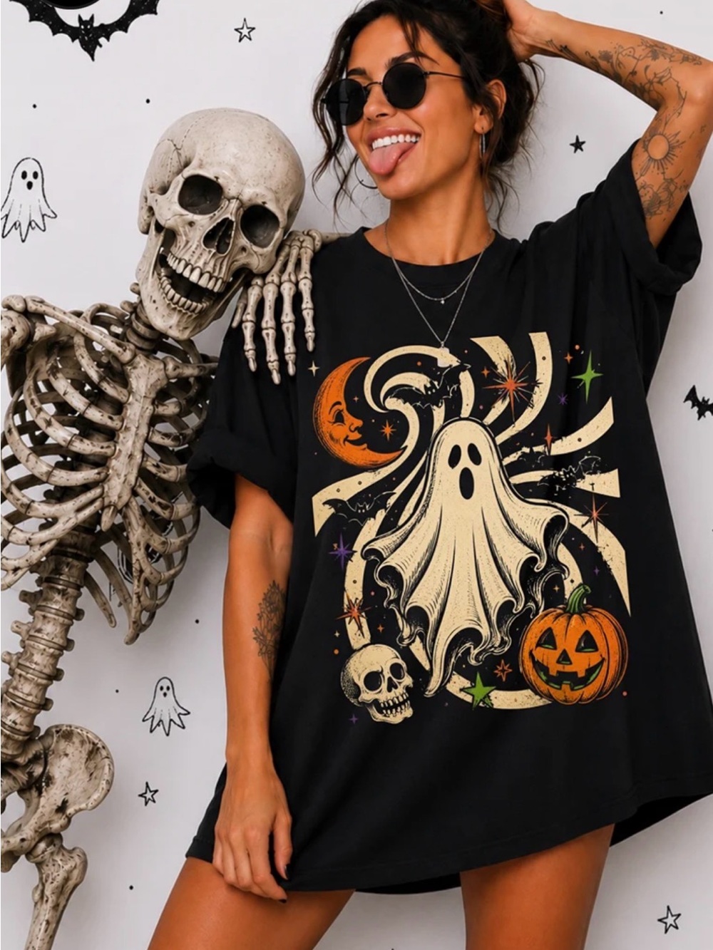 My Haunted Space-October Spirits Tee